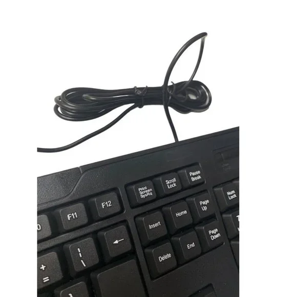 iMicro KB-US0803 104-Key Wired USB English Keyboard Black - Picture 7 of 15